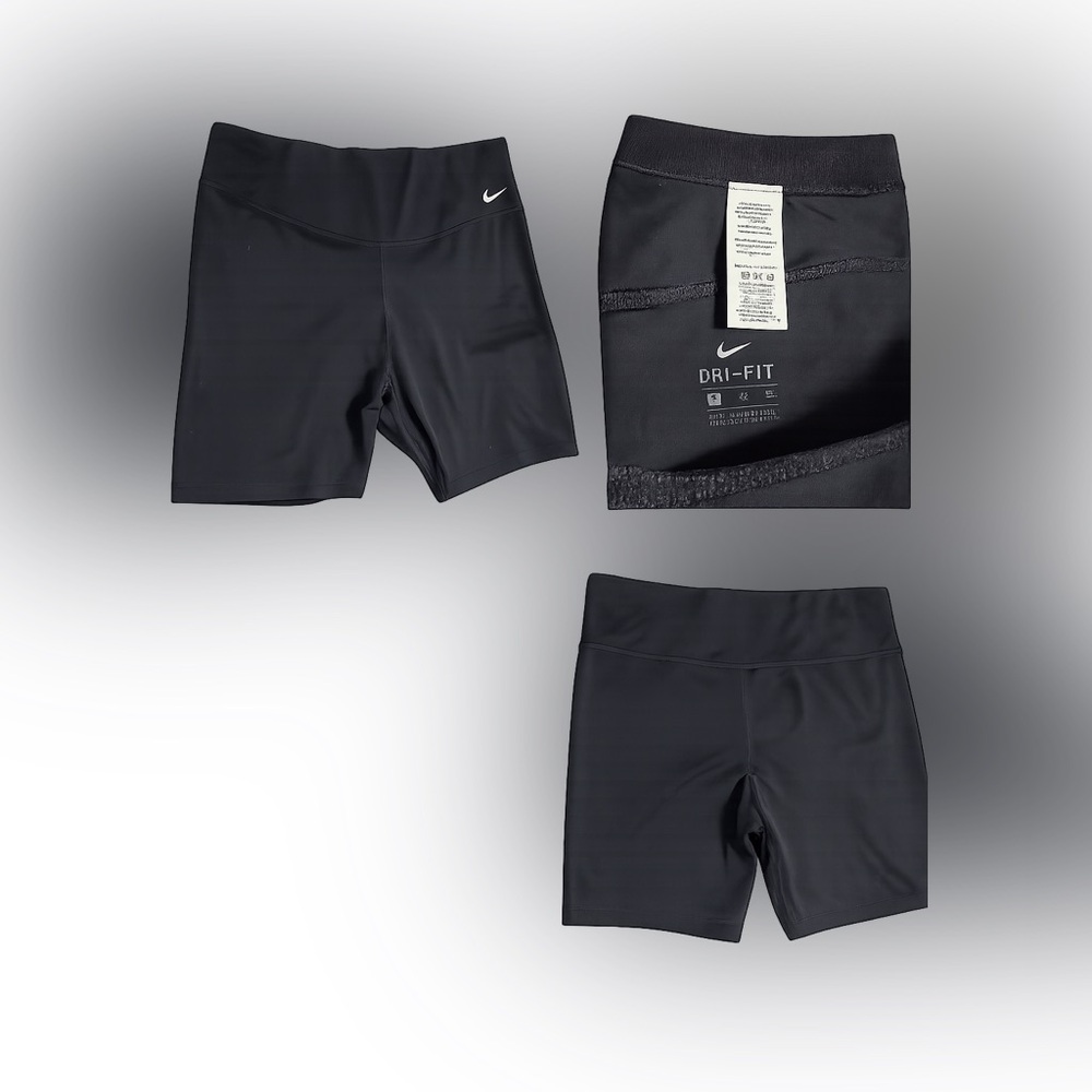 Nike One Black Dri-FIT Training Bike Shorts Women’s 3X High Rise DD0428-010